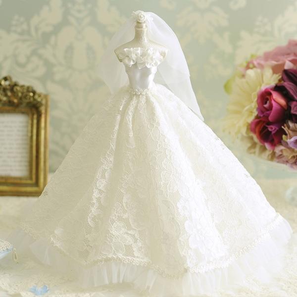 ウエディングドレス 結婚式 披露宴 受付 ウェルカムスペース ミニドレストルソー エリザベス 26cm Buyee Servicio De Proxy Japones Buyee Compra En Japon