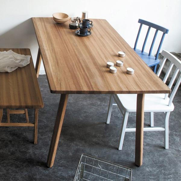 ダイニングテーブル 木製 無垢 幅150 4人 SIEVE シーヴ merge マージ