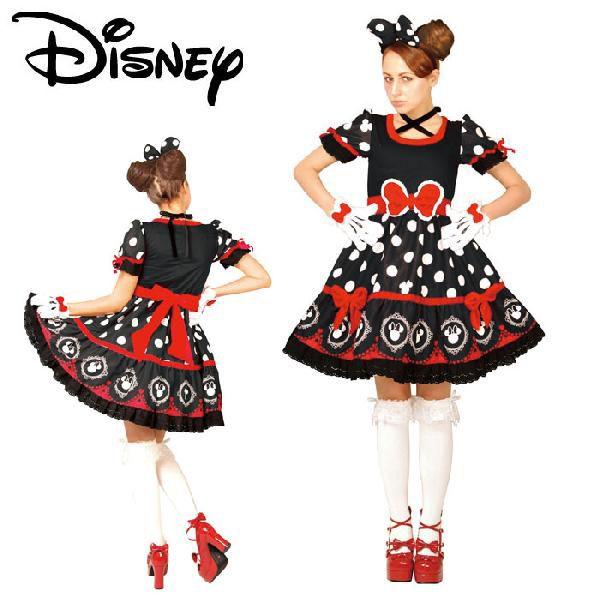 ハロウィン コスプレ ディズニー レディース コスチューム ゴシック ミニーマウス ゴスロリ キャラクター イベント 仮装 衣装 パーティーグッズ Zakka Green 通販 Yahoo ショッピング