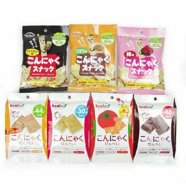 ダイエット食品 お菓子 アソートお試し5種類7個おためしセット こんにゃくせんべい プレーン チーズ トマト こんにゃくスナック 梅味 バーベキュー味 Df7 Zakka Green 通販 Yahoo ショッピング