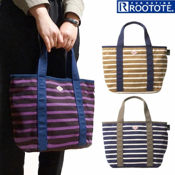 ルートート デリ ボーダー 2726 Rootote トートバッグ 布 マザーバッグ マザーズバッグ お散歩バッグ Rt2726 Zakka Green 通販 Yahoo ショッピング