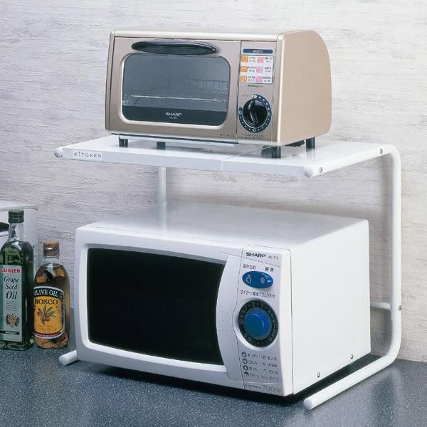 キッチン収納 レンジ上ラック 伸縮 キッチン 収納 電子レンジ 上部が収納空間になり有効活用 キッチン収納 収納棚 整理棚 キッチンラック レンジ棚 Th1627 Zakka Green 通販 Yahoo ショッピング