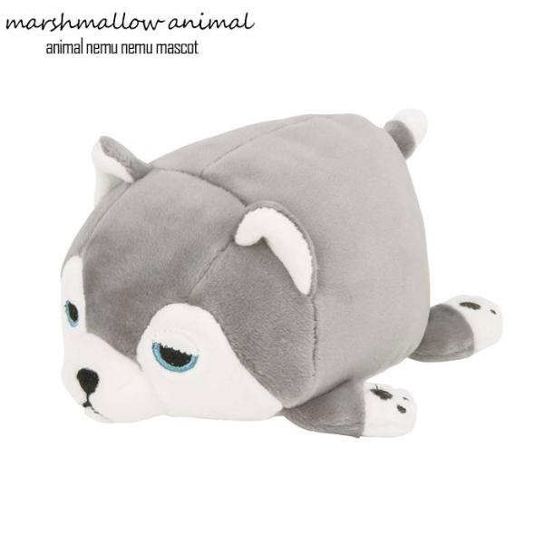ぬいぐるみ 洗える 小さい マスコット マシュマロ アニマル イヌ ミント 犬 シベリアンハスキー ハスキー 動物 アニマル もちもち ふわふわ 手 Th Zakka Green 通販 Yahoo ショッピング