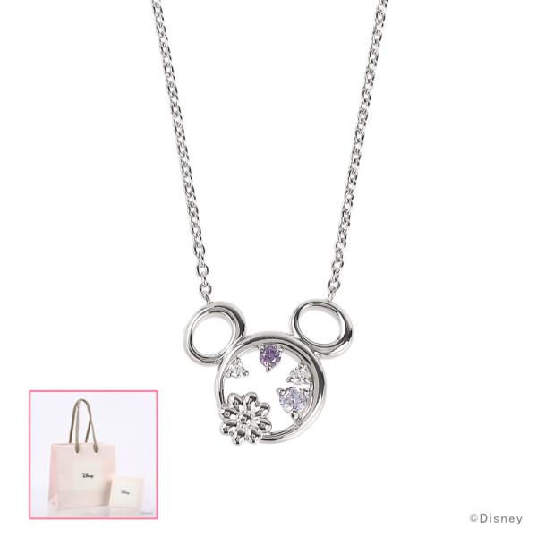 Disney ディズニー ネックレス ミッキーマウス シルバー Disney ディズニー ネックレス ミッキーマウス シルバー