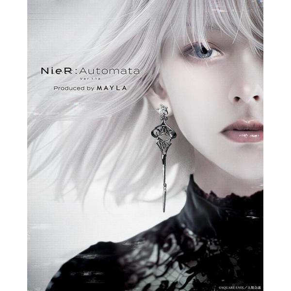 NieR: Automata 9S ピアス Produced by MAYLA 『NieR:Automata Ver1.1a』 アイコニック