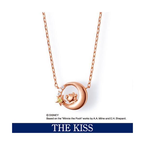 ディズニー プーさん くまのプーさん ネックレス 三日月 グッズ レディース アクセサリー THE KISS ザキス ザキッス プレゼント