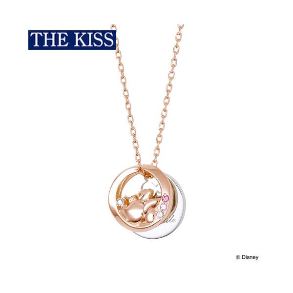 ディズニー ミニーマウス ネックレス レディース 単品 ミッキー ミニー アクセサリー THE KISS ザキス ザキッス カップル プレゼント 女性 誕生日