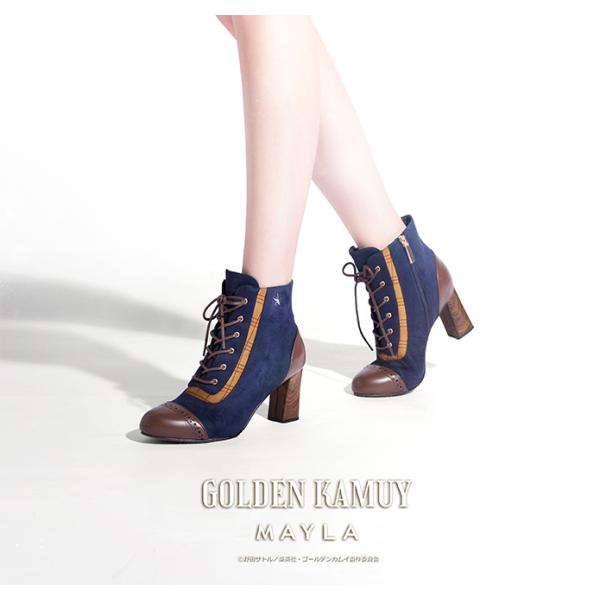 特別価格 MAYLA マイラ ゴールデンカムイ 靴 ゴールデンカムイ アイコニック シューズオブジェ ブーツ 杉元佐一 レディース 女性 人気 ブランド 正規品