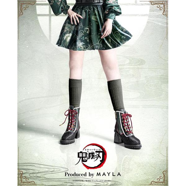 鬼滅の刃×MAYLA 靴　アイコニック シューズオブジェ パンプス　竈門炭治郎 鬼滅の刃×MAYLA 靴 アイコニック シューズオブジェ パンプス