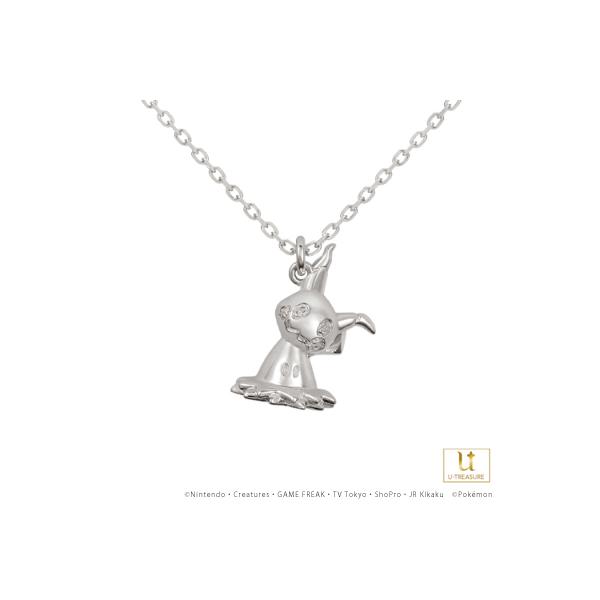 Pokemon ポケモン グッズ ミミッキュ ネックレス シルバー ユニ Pokemon ポケモン グッズ ミミッキュ ネックレス シルバー ユニ