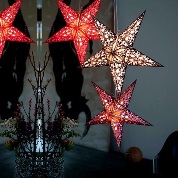 インド雑貨 可愛い星型ライト ペーパースター ランプシェード 青 Buyee Buyee 日本の通販商品 オークションの代理入札 代理購入