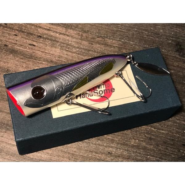 ハンドサム　ポップスライダー　スーパーオークレイジー　WSB セット販売 ハンドサム ポップスライダー GIZMO別注アルミ貼りワカサギカラー