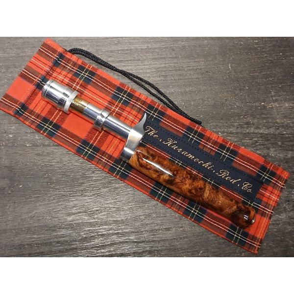 クラモチロッド ネオクラシックグリップ 花梨瘤杢（120mm） : GIZMO