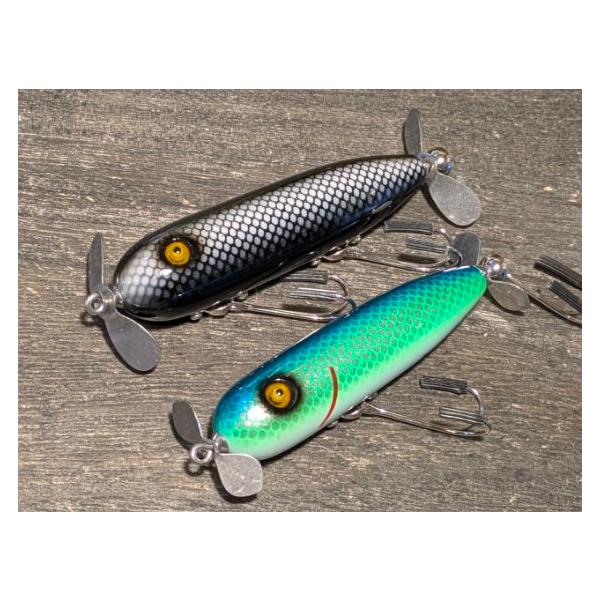 ノーバイト　大きいミノーダブル　スイッシャー　トップウォーター ノーバイト 大きいミノーダブル スイッシャー トップウォーター