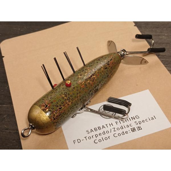 サバスフィッシング FDトーピード 干支SP 研出金頭