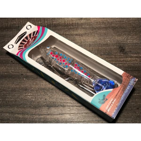 津波ルアーズ スウィーピーJデルプラスティコ バブルフィッシュクリア