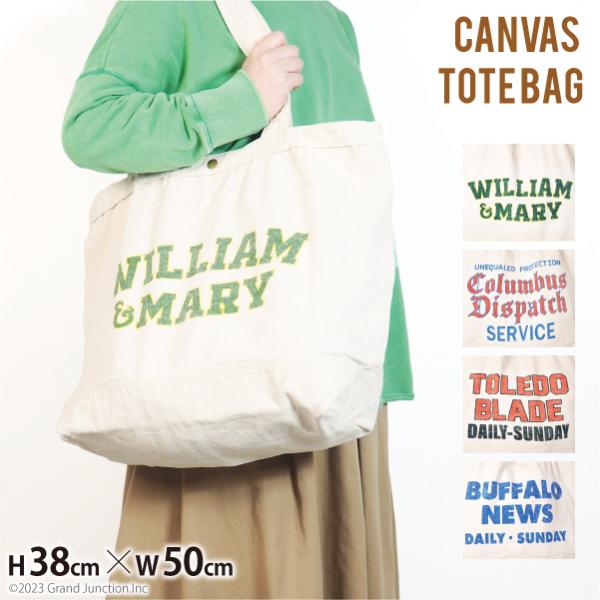 トート バッグ レディース メンズ キャンバス マザーズバッグ カレッジプリント ロゴ アメカジ 大容量 tote bag