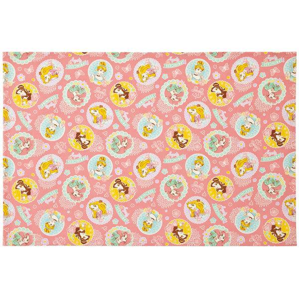 学校の机サイズにピッタリ 大判ランチョンマット プリンセス スケーター 60×40cm ランチクロス ナフキン ディズニー