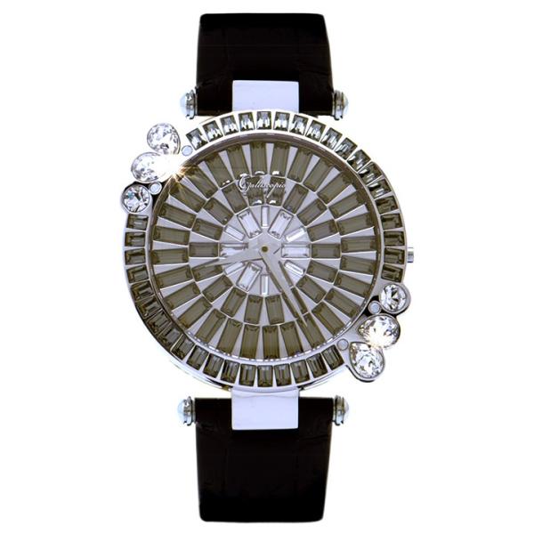 美品【SWAROVSKY】　クリスタルフラワーウォッチ スワロフスキーのキラキラ腕時計 Galtiscopio (ガルティスコピオ) STAR