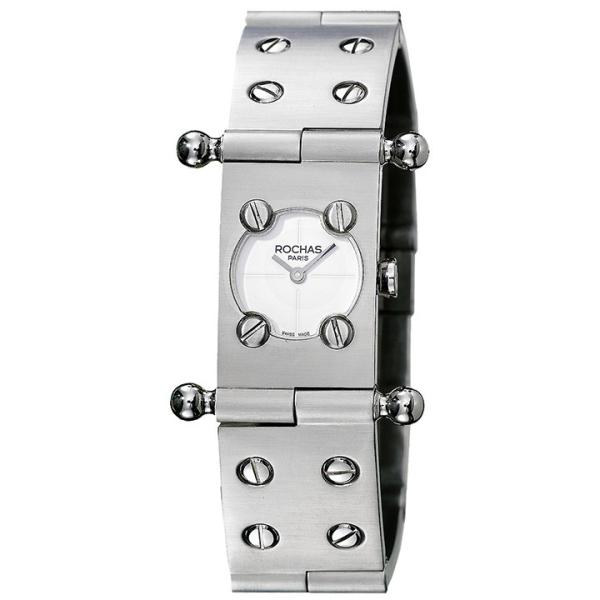 ROCHAS ROCHAS（ロシャス） 腕時計 RJ42 ホワイト/シルバー レディース