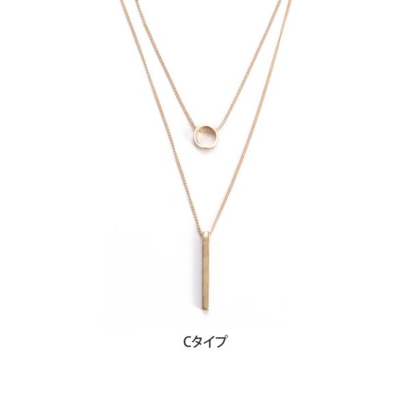 ネックレス レディース ゴールド シンプル 2連 バー トライアングル ラウンド スクエア 上品 華奢 アクセサリー プチプラ 安い 2連モチーフ ネックレス 1 Buyee Buyee 日本の通販商品 オークションの代理入札 代理購入