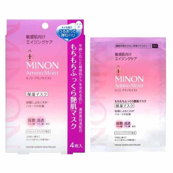 MINON(�~�m��) �A�~�m���C�X�g ���������ӂ����牐���}�X�N 24mL×4���� ���O���w���X�P�A