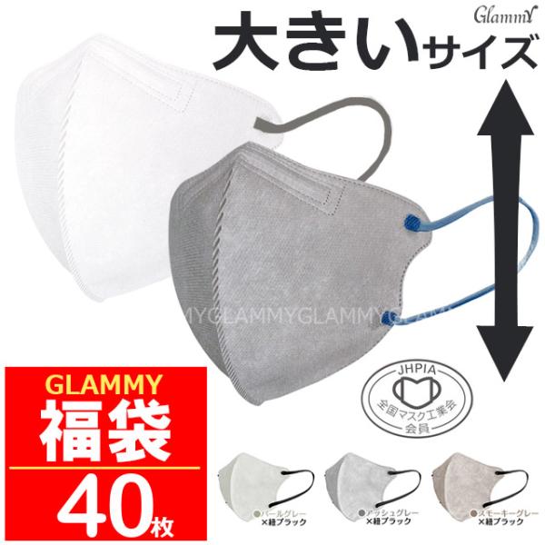 [Release date: December 8, 2023]●商品内容福袋 2026 選べるカラー大きめ立体3D不織布マスク40枚(10枚入2パック×2)タイプ1,4→ノーズワイヤーなしタイプ2,3→ノーズワイヤー入り●詳細お好きなカラ...