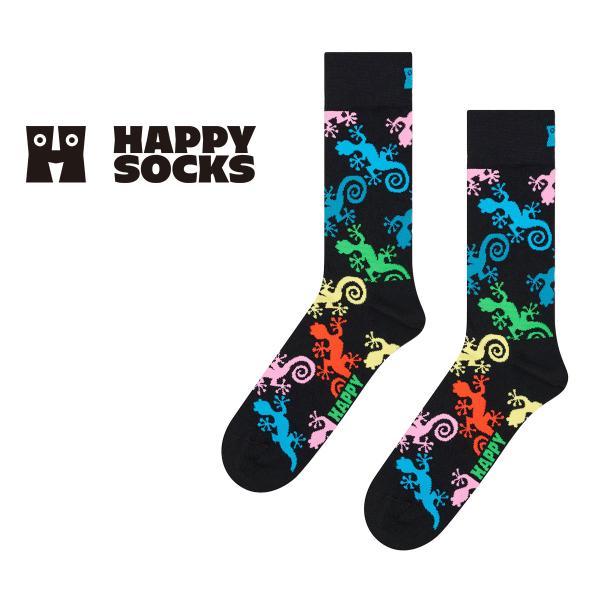 Happy Socks（ハッピーソックス） ソックス ユニセックス ゲッコー