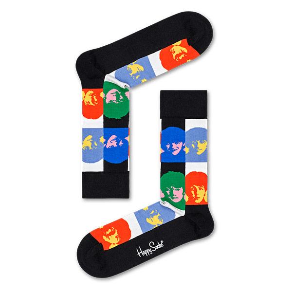 Happy Socks ハッピーソックス The Beatles ザ ビートルズ All Together Nowクルー丈 ソックス 靴下ユニセックス メンズ ナイガイ公式オンラインショップ 通販 Paypayモール