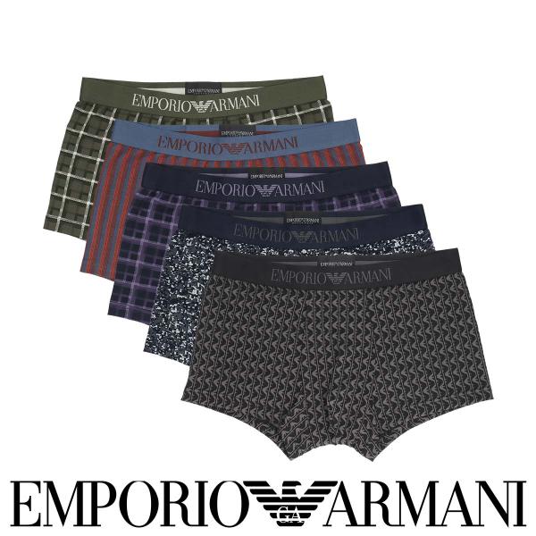 50%OFF エンポリオ アルマーニ ボクサーパンツ クラシック パターン 前閉じ EUサイズ メンズEMPORIO ARMANI  CLASSIC PATTERN MIX 54007972