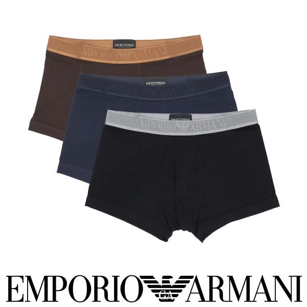 50%OFF エンポリオ アルマーニ ボクサーパンツ S/M/L 前閉じ EUサイズ メンズ 男性 ブランド アンダーウェア EMPORIO ARMANI 54059881