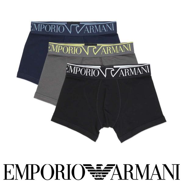 50%OFF ブランド 下着 エンポリオ アルマーニ ボクサーブリーフ 前閉じ EUサイズ MEGALOGO メガロゴ メンズ 男性 アンダーウェア EMPORIO ARMANI 54095168