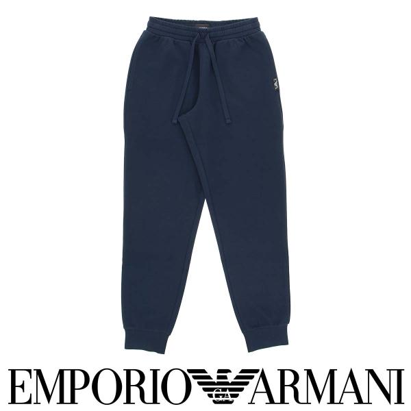 50%OFF エンポリオ アルマーニ スウェット ロングパンツ メンズ STRECH PIQUET TERRY TROUSERS EMPORIO ARMANI 54095740