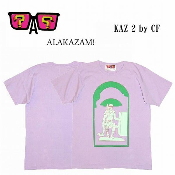 50％OFF アラカザム ALAKAZAM Tシャツ　半袖　グラフィックKAZ 2 by CF/LILAC　再入荷