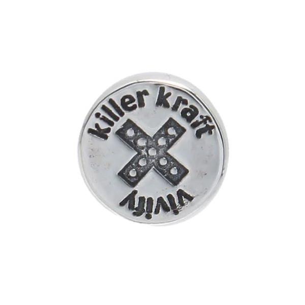 ビビファイ VIVIFY ピアス シルバー X Logo Pierce