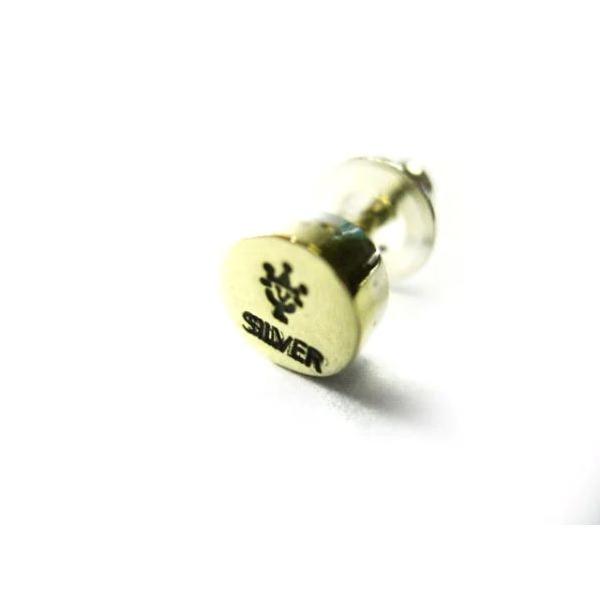 ビビファイ VIVIFY ピアス シルバー 2tone Stamp Pierce(circular,brass)
