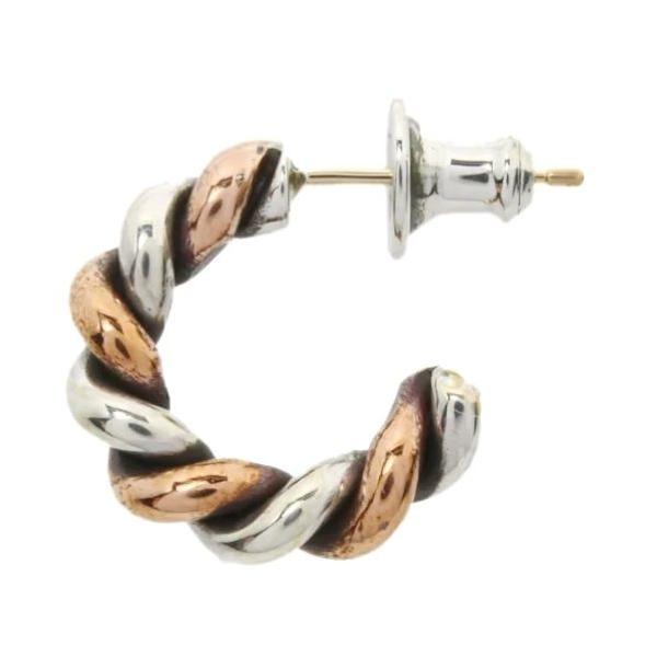 ビビファイ VIVIFY ピアス シルバー Twist Pierce(copper x silver)