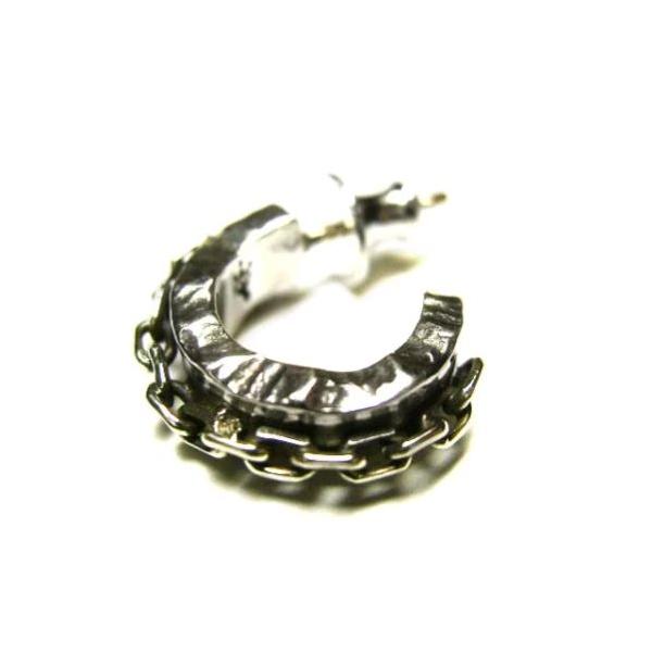 ビビファイ VIVIFY ピアス シルバー ROUND CHAIN PIERCE