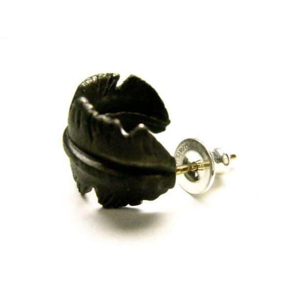 ビビファイ VIVIFY ピアス シルバー Black Feather Pierce Silver