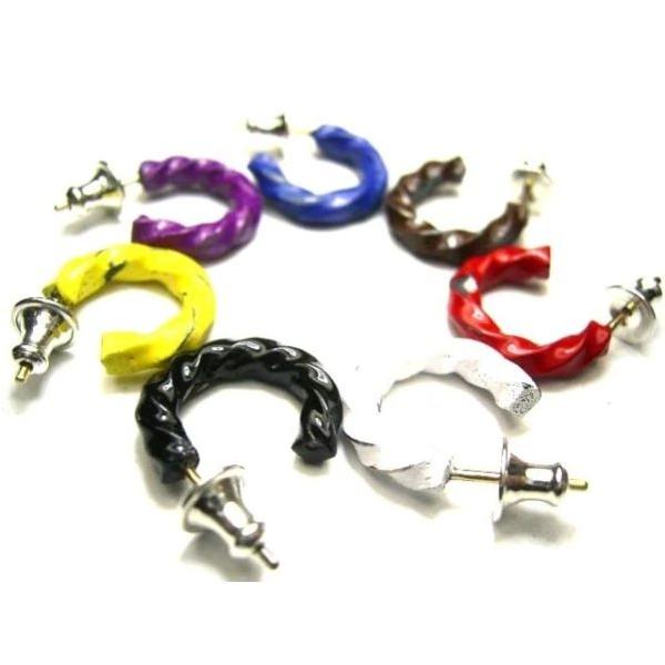 ビビファイ VIVIFY ピアス シルバー Color Spiral Pierce