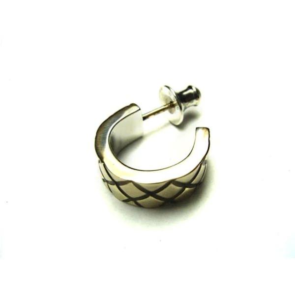 ビビファイ VIVIFY ピアス シルバー Brass&Sllver 2Tone Fence Pierce