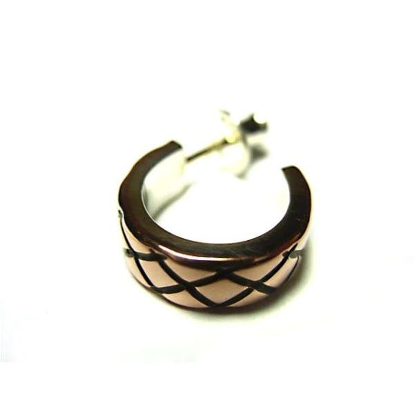 ビビファイ VIVIFY ピアス シルバー Copper&Sllver 2Tone Fence Pierce