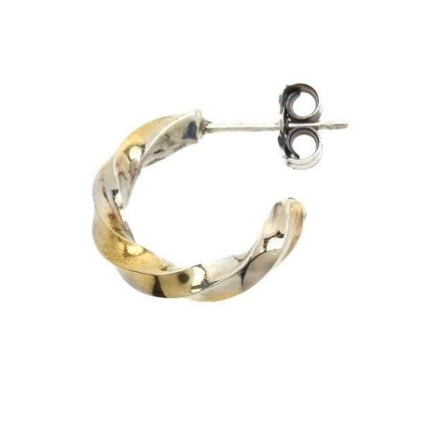 ビビファイ VIVIFY ピアス シルバー Twisted Dirt Of Gold Pierce