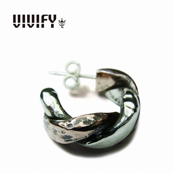 ビビファイ VIVIFY  フープピアス フープ リングTwist & Press Pierce(Silver x Copper) 受注生産