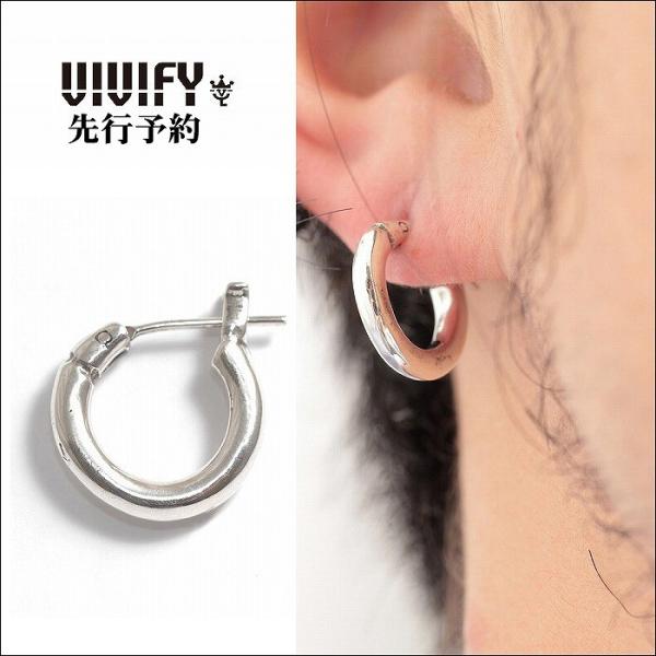 VIVIFY（ビビファイ） ピアス フープピアス シルバーHoop Pierce(S