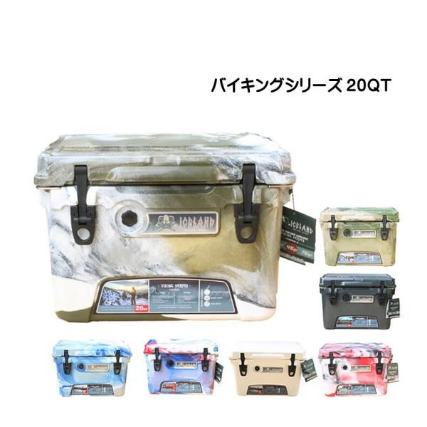 在庫微　アイスランドクーラーボックス 60QT ICELAND cooler ブラック ICELANDCOOLER アイスランドクーラーボックス 60QT