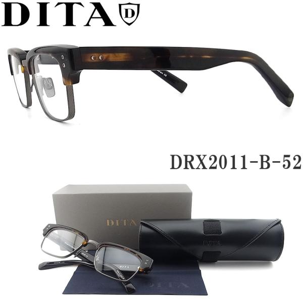 Dita ディータ DITA メガネ DRX-2011-B-52 サイズ52 【STATESMAN