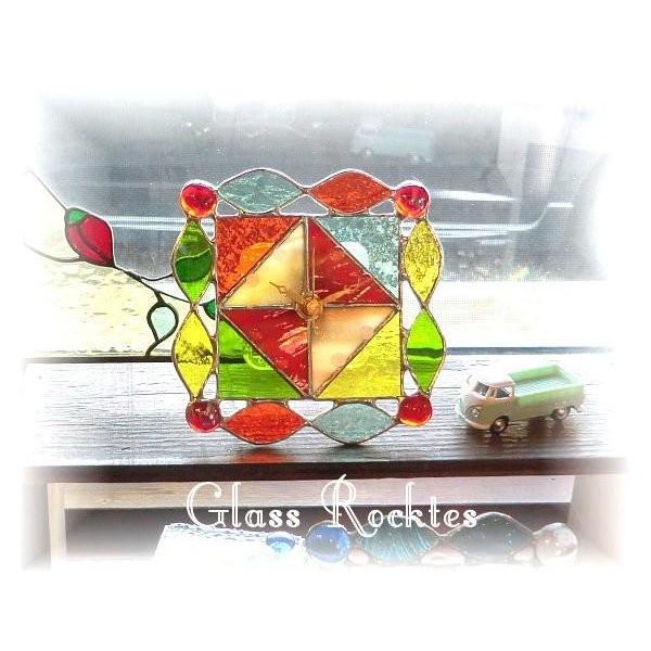 SUNTORY ステンドグラス掛時計 SUNTORY ステンドグラス掛時計