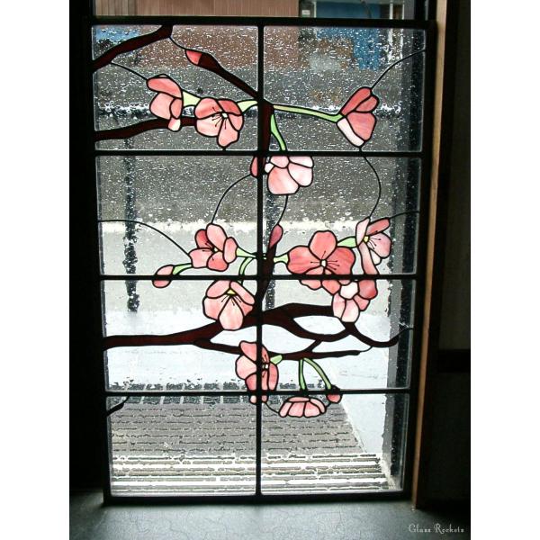 送料無料 ステンドグラス パネル 建築 窓 ドア 桜 Buyee 日本代购平台 产品购物网站大全 Buyee一站式代购 Bot Online