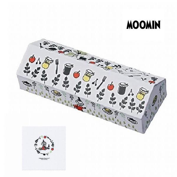 ムーミン ハウス型 三角屋根のメガネケース 森のキッチン クロス付き MOOMIN